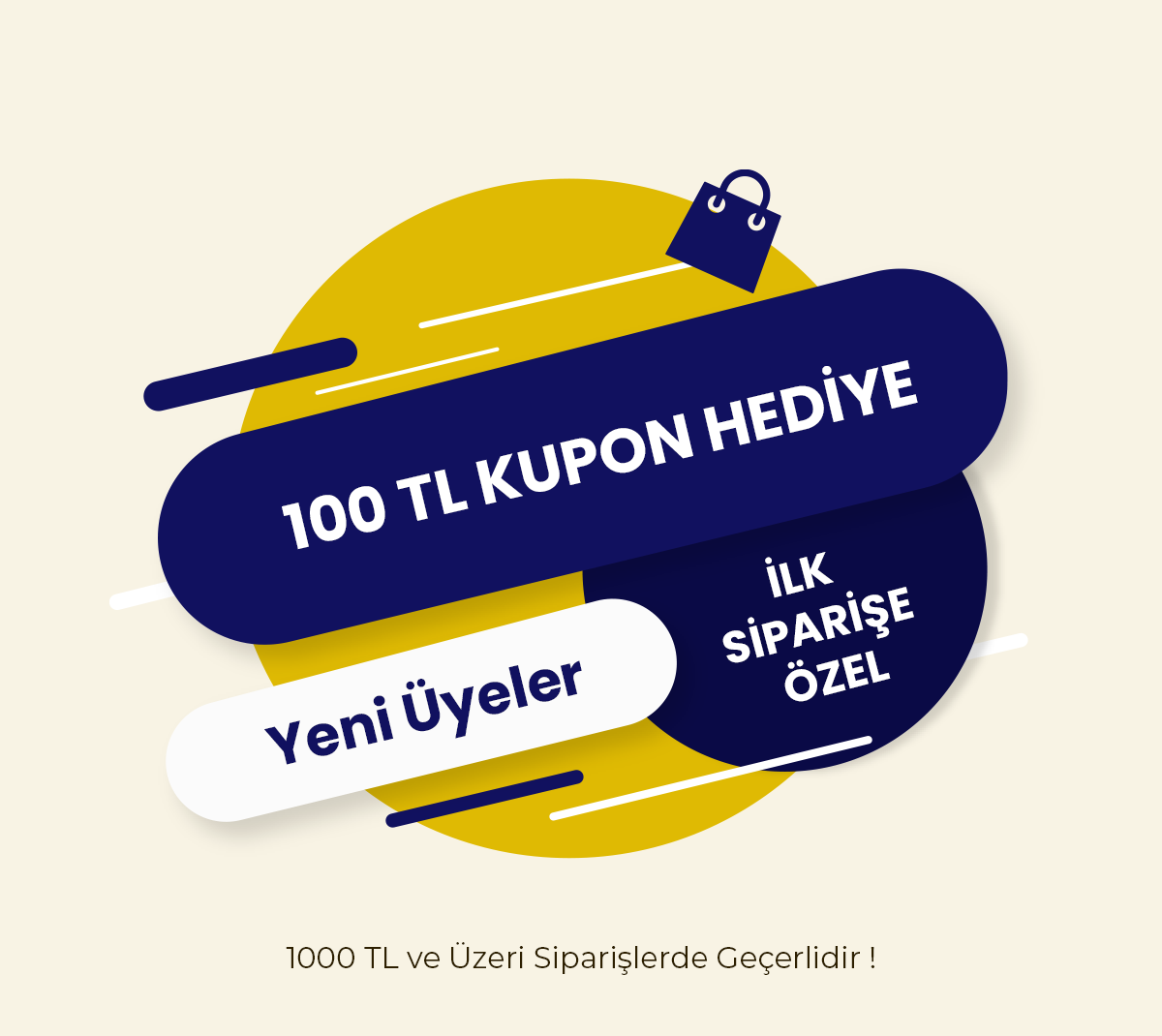 Üye Ol 100 TL Kuponu Kap 