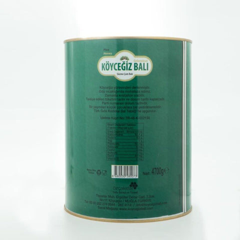 Kb Köyceğiz Balı Çam Balı 4850 G Teneke