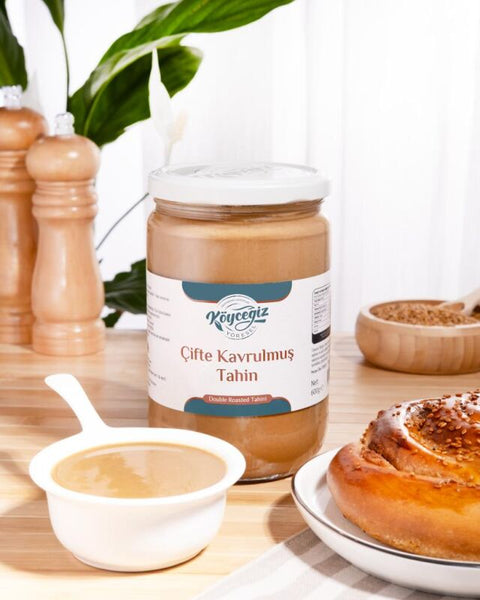 Kb Köyceğiz Yöresel Çifte Kavrulmuş Tahin 600 G Cam Kavanoz