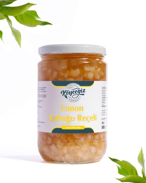 Kb Köyceğiz Yöresel Limon Kabuğu Reçeli 800 G Cam Kavanoz