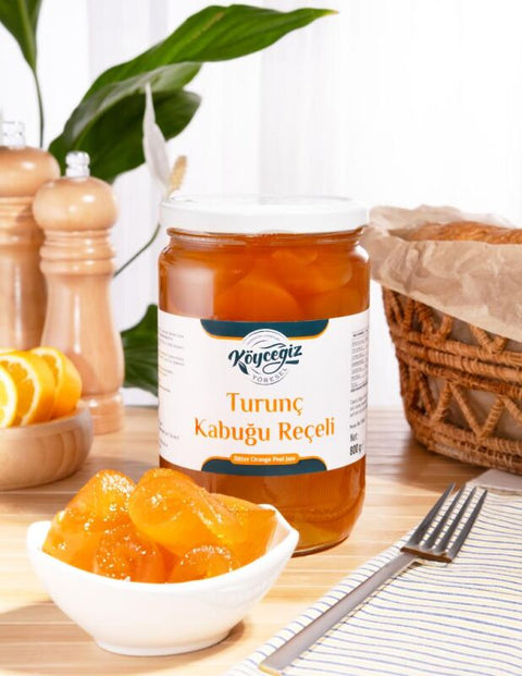 Kb Köyceğiz Yöresel Turunç Kabuğu Reçeli 800 G Cam Kavanoz