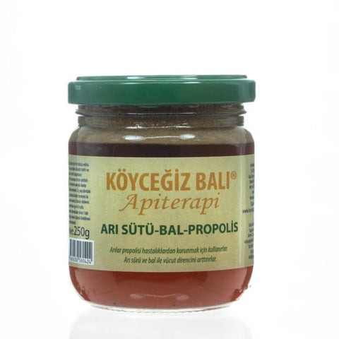 Kb Köyceğiz Balı Arı Sütü Bal Propolis Karışımı 250 G Cam Kavanoz