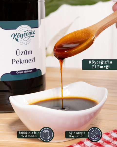 Kb Köyceğiz Yöresel Üzüm Pekmezi 800 G Cam Kavanoz